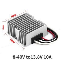 휠눈썹평행 휠 마커 차량용 페인트 인버터 추천 태양광 캠핑용 8V40V 12V 138V 19V 3A 6A 10A 15A 20A 300W DC 전압 안정기 전력 변환기 레귤레이터 부, 없음, 8-40V to13.8V 10A