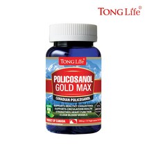 Canada-캐나다정품 통라이프 폴리코사놀 골드 맥스 40mg-식물성 120캡슐-1병, 1병, 1병