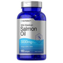 Horbaach 호바흐 와일드 알래스카 살몬 연어오일 2000mg 180소프트젤, 180sgel, 1개
