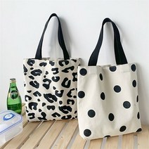 셀러허브(잡화) [라일리] Rly 여자 데일리 귀여운 미니 포인트 캔버스 토트 가방