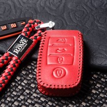 그랜져TG 스마트키케이스 천연가죽 키지갑 _ 301998EA, 18FST 키홀더 스타렉스 포터 2버튼 레드