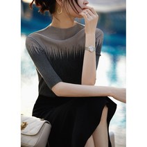 그라데이션 슬림 니트(luke)