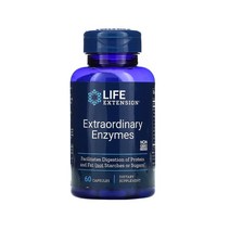 라이프익스텐션 Extraordinary Enzymes 엔자임 캡슐 60정