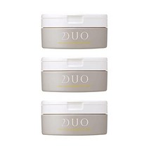 DUO The Cleansing Balm 투명 3.2 oz(90 g) 메이크업 리무버 상쾌한 타입 상쾌한 자몽 향 모공 고민에 접근 속눈썹 에퀴 페이셜 클렌징 필요, 3개 세트