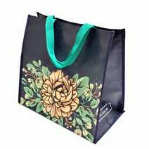 타포린장바구니/타포린마트장바구니/쇼핑백/타포린백/시장바구니/인쇄가능 장바구니, 폴딩장바구니(그린)