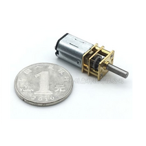 (당일배송) 아두이노 N20 3V DC 감속 기어드 모터 12mm 샤프트 스마트 자동차 ( RPM ), 30 RPM
