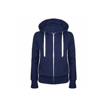 new 클래식 여성 후드 지퍼 스웨터 타이 칼라 재킷 코트 포켓 아우터 봄 가을