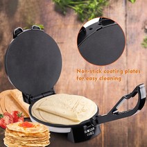 12 인치 팬케이크 기계 rotimatic roti maker non-stick