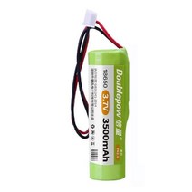 자동차 교체 대용량 3.7V 충전식 리튬 배터리 팩 18650 3500mah LED 라이트 블루투스 스피커 4.2V 비상 DIY + PH 2.0 플러그, CHINA_3500mah