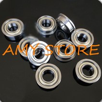 볼베어링 10pcs 차폐 모델 플랜지 베어링 10x15x4mm F6700ZZ