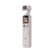 DJI 포켓 2 3축 짐벌 휴대용 스태빌라이저 4K 카메라 64MP 사진 Android 및 iPhone용 휴대용 비디오 카메라, 하얀 + 셀카 오리엔테이션-삼각대 세트