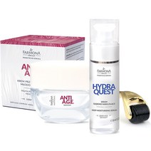 [공식수입] 파모나 주름&노화 관리 3종세트(데이크림+세럼+더마롤러), 1개, 50ml