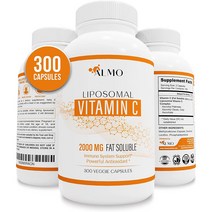 ALMO 프리미엄 리포좀 비타민 C 2000mg 300캡슐, 1, 2kg