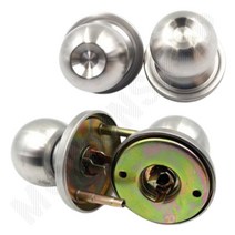 판넬문 손잡이 철문 방화문 문고리 실린더 현관정 교체 A 창고문손잡이 컨테이너문손잡이, 1개