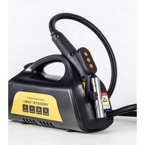 스팀세차기 찌든때제거 고압 에어컨 주방렌지후드 세차기 오일스테인, EU C 모델 검정색 3000W