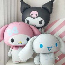 파티굿즈 산리오 풍선세트 시나모롤 쿠로미 마이멜로디 생일파티