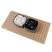 15mm 접이식 양면 장기판 바둑판 + 정석 바둑알