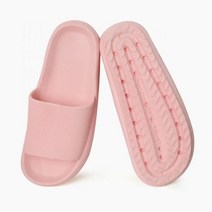 실내용슬리퍼 두꺼운 플랫폼 신발 클라우드 슬리퍼 여름 슬리퍼 여성 미끄럼 방지 욕실 신발 가정용 음소거 슬라이드 EVA 소프트 커플 샌들