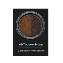 타투아이브로우 아이브로우틴트 눈썹마스카라 방수 땀 방지 한국 화장품 더블 컬러 쿠션 투톤, 1 건, 02