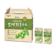 일동후디스 건강한 하루 오메가3 두유, 190ml, 64개