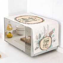재고정리 토끼 전자렌지 커버 전자레인지 오븐 덮개 해피니트리빙, 큐트토끼
