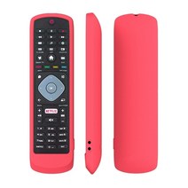 리모컨 케이스 실리콘 커버 충격방지 보호기 워셔블 스킨 스마트tv 넷플릭스 TV 컨트롤러 충격 방지, 01 Red