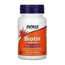 나우푸드 비오틴 1000mcg 100캡슐 5000mcg 120캡슐