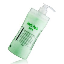 허브란 팩 헤어케어 머리 마사지 두피 크리닉 1000ml, 1, 1