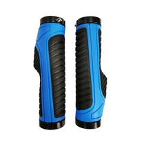 악력볼 실리콘 새로운 양면 잠금 그립 인체 공학적 고기 자전거 승마 장비, 01 Black blue