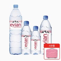 에비앙 생수 330ml 500ml 1리터 1.5리터 레디백 사은품 증정, 12개, 1.5L