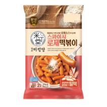 CJ 미정당 스파이시로제떡볶이 376g, 1개