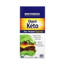 엔자이메디카 다이제스트 케토 Digest Keto 리파아제 바실러스서브틸리스 고초균 60캡슐