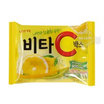 롯데 비타C 17.5g 군대간친구선물 사무실간식 군것질, 1개