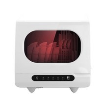 초음파식기세척기 220V 식기 세척기 가정용 데스크탑 소독 스토리지 캐비닛 접시 건조기 자동 설치 없음, [02] Version A, [04] UK