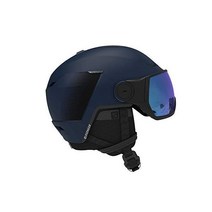 SALOMON 살로몬 스키 헬멧 스노우 보드 2022 23 년 모델 남성 PIONEER LT VISOR 파이오니아 바이저, 블루, 엘