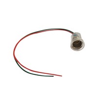 꼬마전구 전구소켓 교재용 과학교구 E10 소켓 전선타입 20cm (1개발송), E10소켓 전선타입 20cm(1개발송)