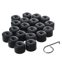 자동차 휠 너트 폭스 바겐 골프 MK4 외부 장식 액세서리용 자동차 휠 커버 허브 너트 캡 17mm 차량 타이어, 한개옵션0