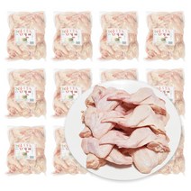 [도매] 닭날개 20팩 대용량 업소용 국내산 닭윙 닭봉 닭다리 북채 장각, 1kg