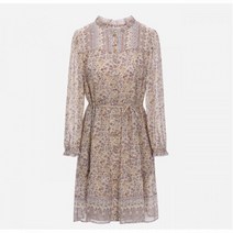 [써스데이아일랜드]2022 F/W 프릴넥 보더 원피스 (T226MOP143W) T226MOP143W301823