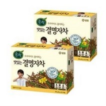 예이니식품 샘표 순작 우리아이 결명자차 2개(160gx2개) 보리옥수수 결명자차 보리차 옥수수차, 160g, 4개