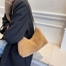 앨리스도매 여성핸드백 연말모임 겨울 정장패션 인조퍼 숄더백 (9083889)