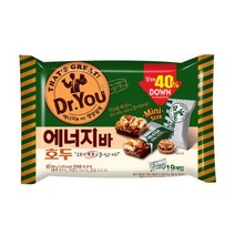 오리온 닥터유 에너지바 호두 미니 200g 영양 간식 대용량 회사 사무실 탕비실, 2개