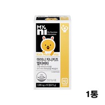 마이니 지니키즈 어린이 종합비타민 미네랄 키즈 초등학생 어린이비타민 아연 철분 셀레늄 망간 유산균 종합영양제 멀티비타민 카카오프렌즈, 1통, 1500mgx45정