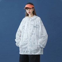 자외선 차단 통기 성 자전거 선크림 녀 2021 여름 얇 은 카디건 위 에 야구 복 코트, 흰색 XL