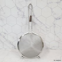 기름거름망 스텐 기름여과기 190mm 깔때기 건지기 중, 상세페이지 참조