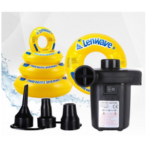 에어펌프 휴대용 미니 차량용 에어매트 공기주입기 튜브