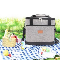 소형 미니 캠핑용 쿨러 아이스박스 가방 보냉백, 33L