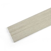 붙이는타일 우드 그레인 스커트 라인 유연한 폼 몰딩 트림 3D 자기 접착제 장식 벽 테두리 방수 방오 홈, 02 Warm White Oak_01 1m