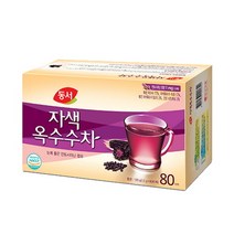 동서 자색 옥수수차 티백, 30박스, 80개입