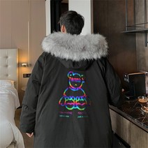 남자 패딩 점퍼 고급 다운자켓 겨울 보온 남성 퀼팅 구스다운 방한 숏패딩 패딩자켓 바람막이 아우터 106